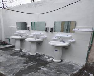 Rehabilitated washrooms